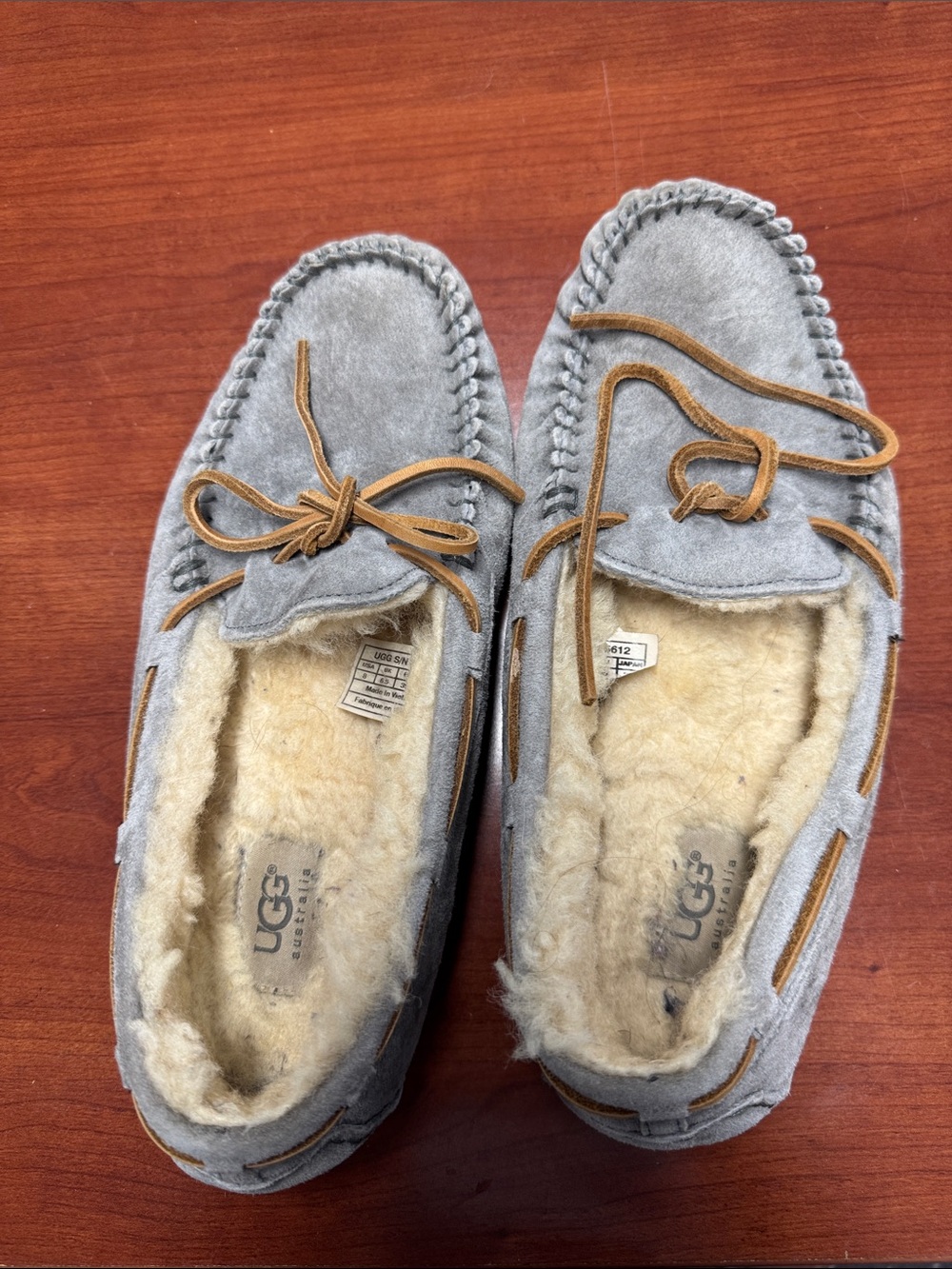 Ugg moccasins size 8 // 091007